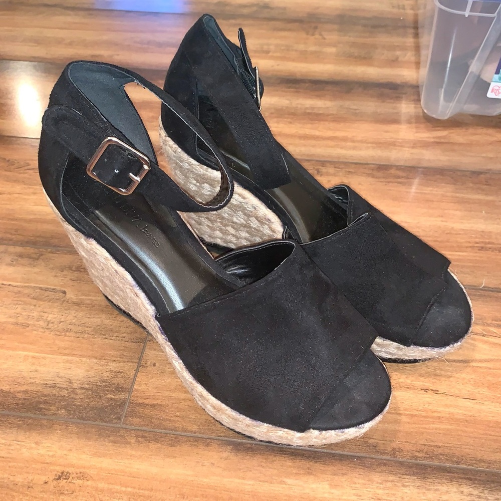 Wild Diva Espadrille Wedges